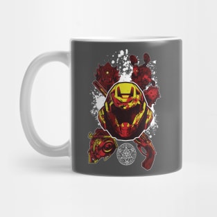 Doomguy with friends Mug